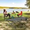 Extra Wide Folding Camping Bed with Carry Bag and Storage Bag